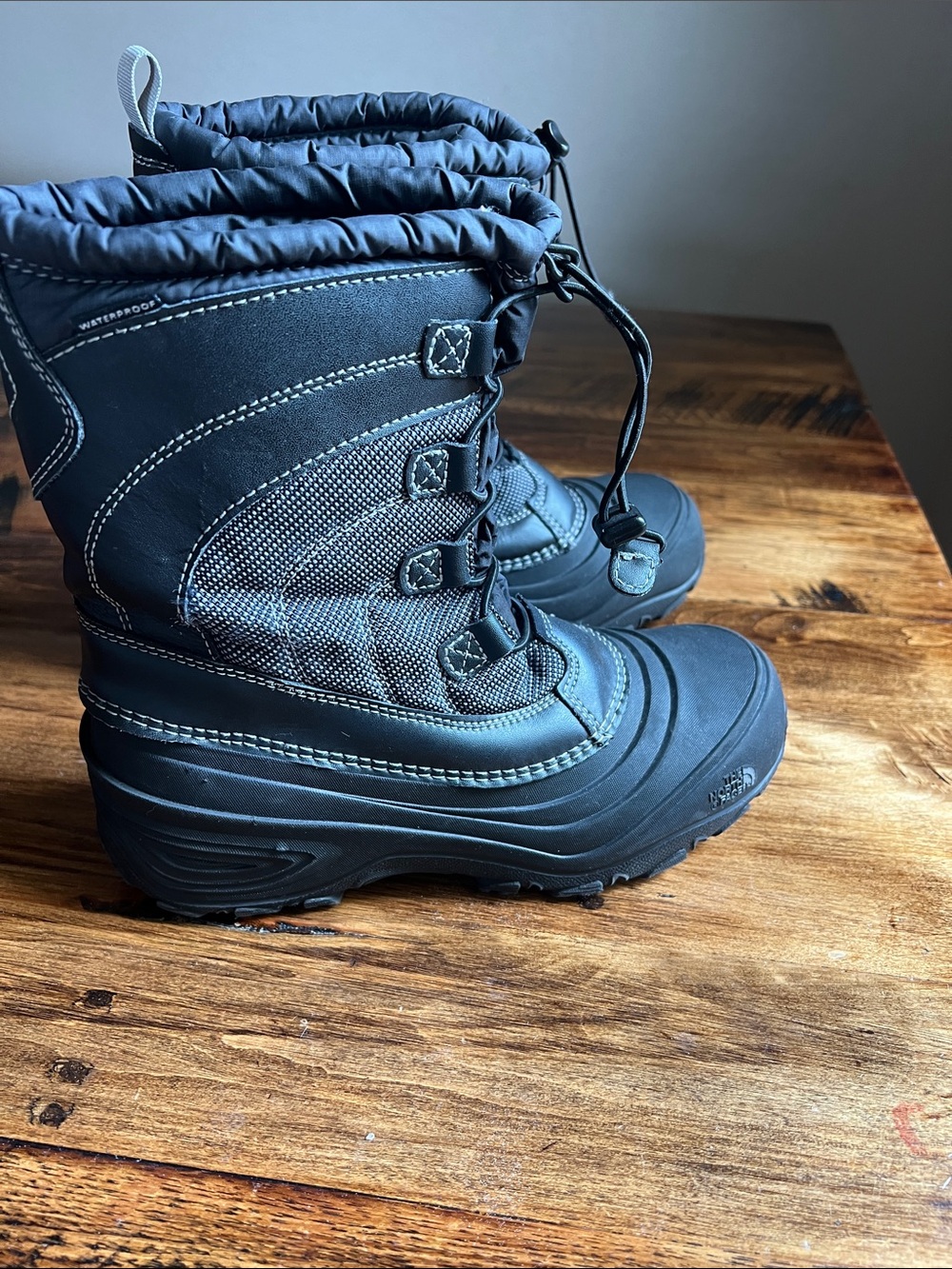 North Face Alpenglow IV Thermafelt Insulated Winter Boots Mens 6